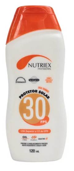 PROTETOR SOLAR NUTRIEX FPS30 - 120ML