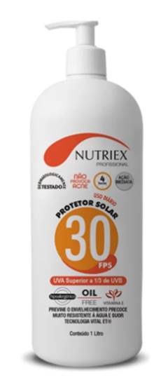 PROTETOR SOLAR NUTRIEX PFS30 - 1L